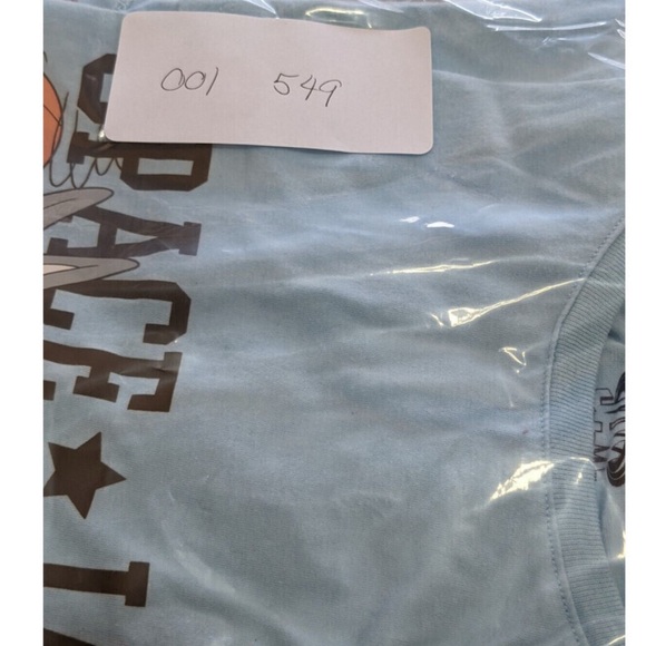 Space Jam Light Blue Graphic Tank Top - Picture 6 of 7